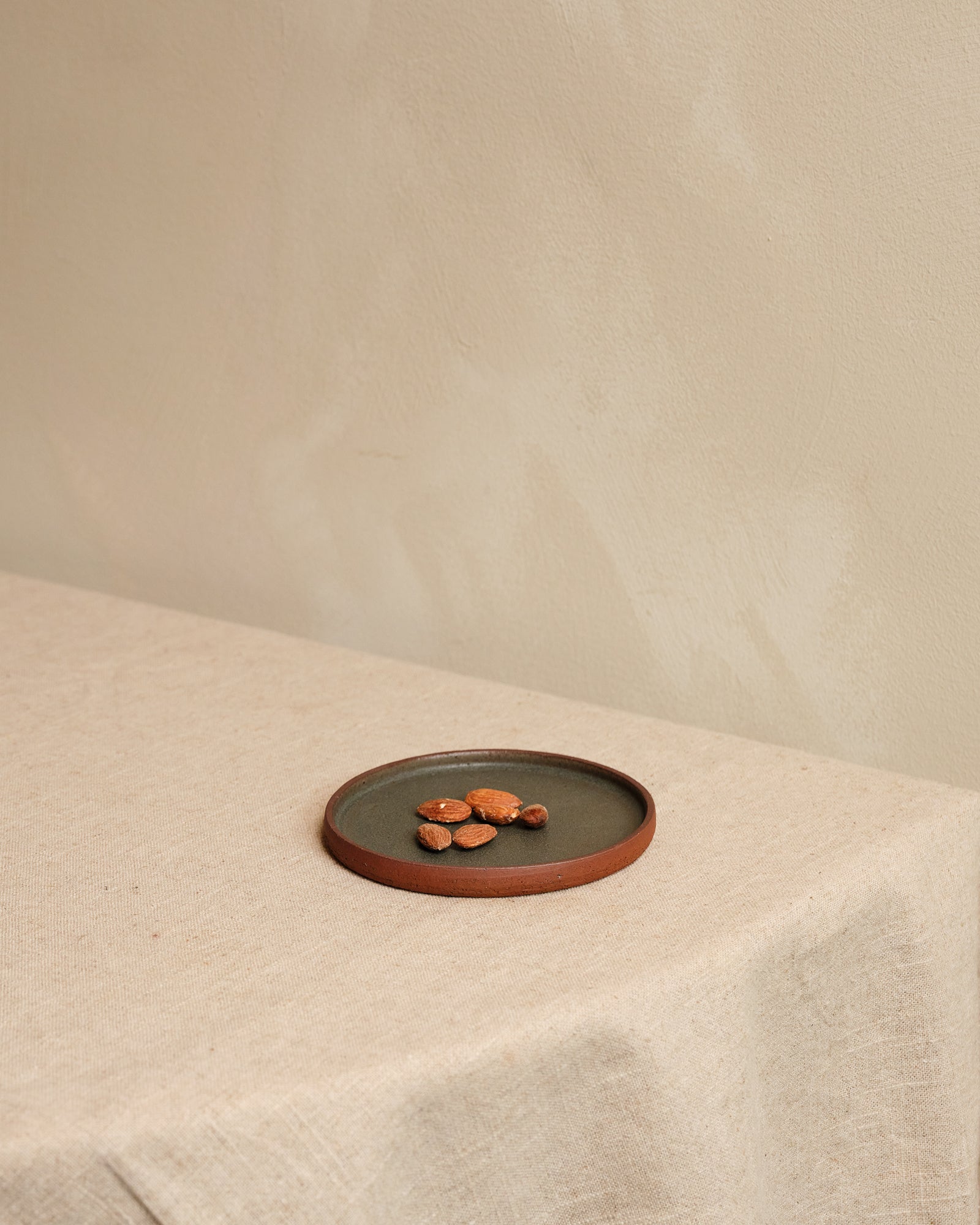 TERRA Snack Plate | SET OF 4 | BROWN