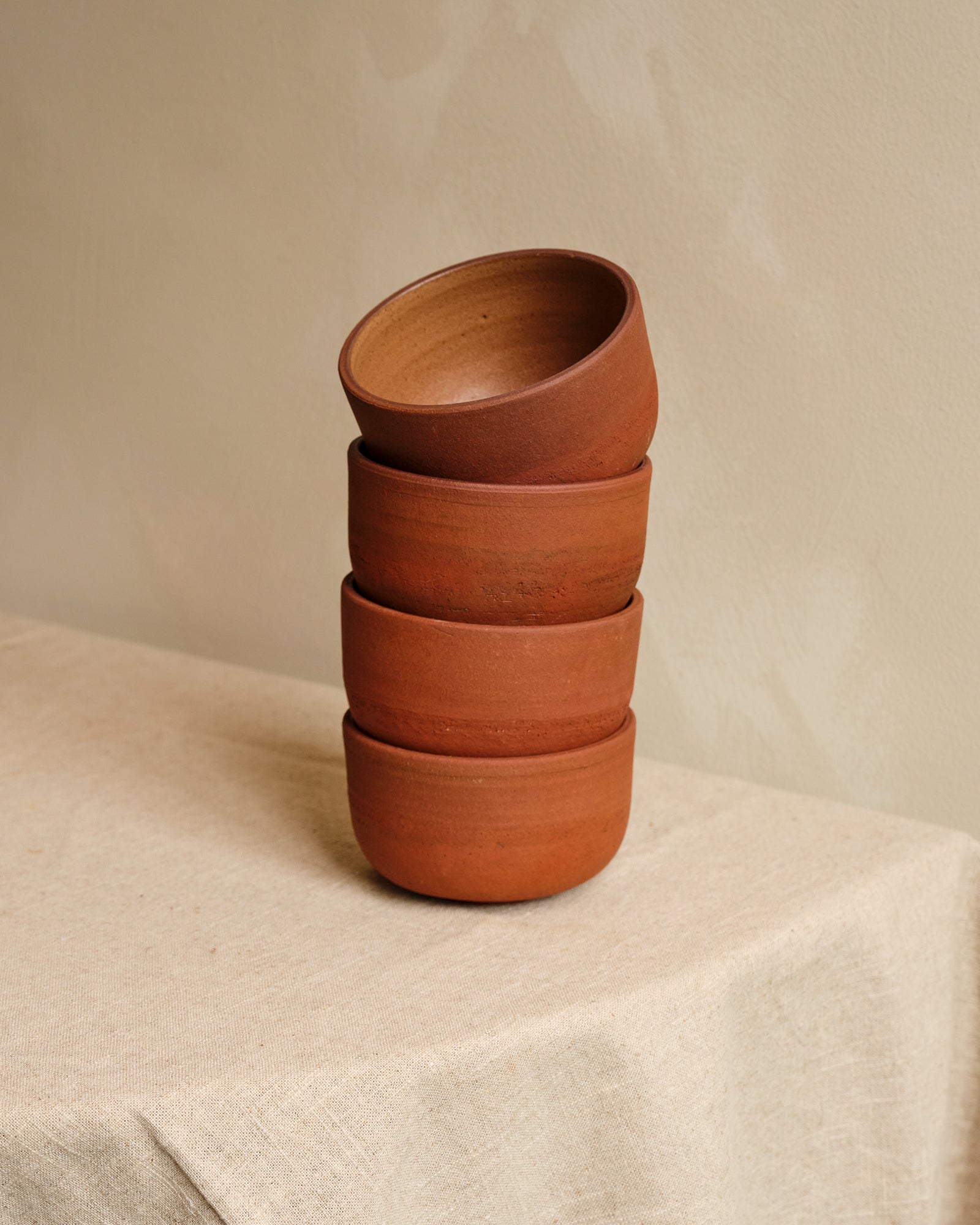 TERRA Breakfast Bowl | SET OF 4 | BROWN