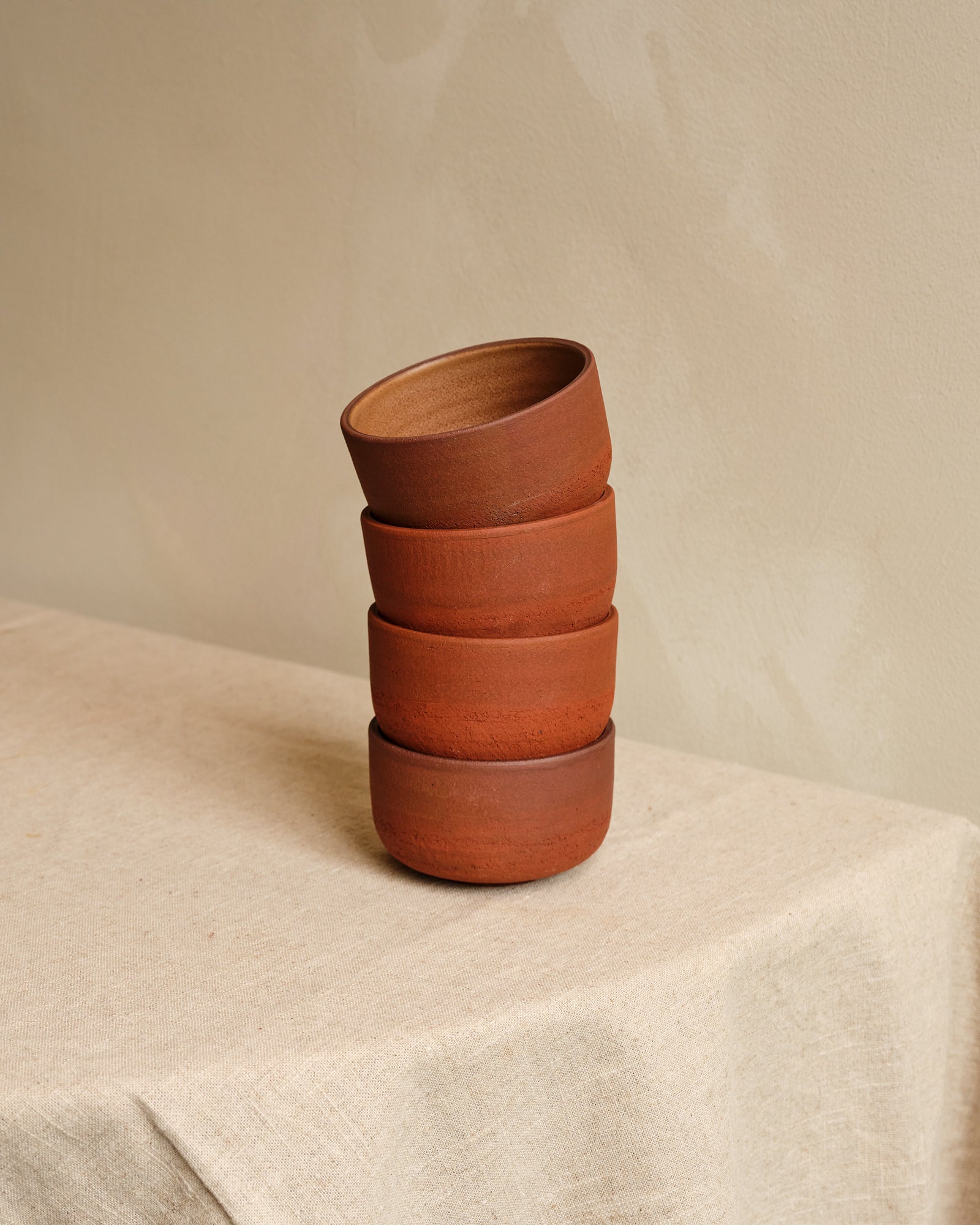 TERRA Rice Bowl | SET OF 4 | BROWN