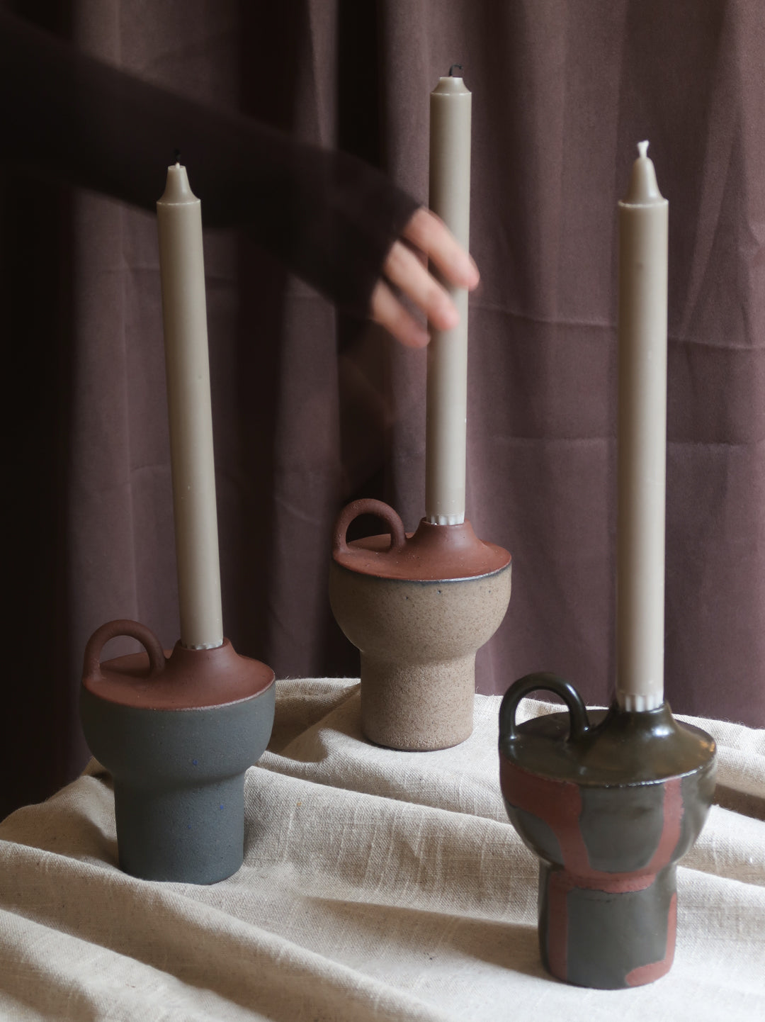 AMPHORA Candle Holder TALL