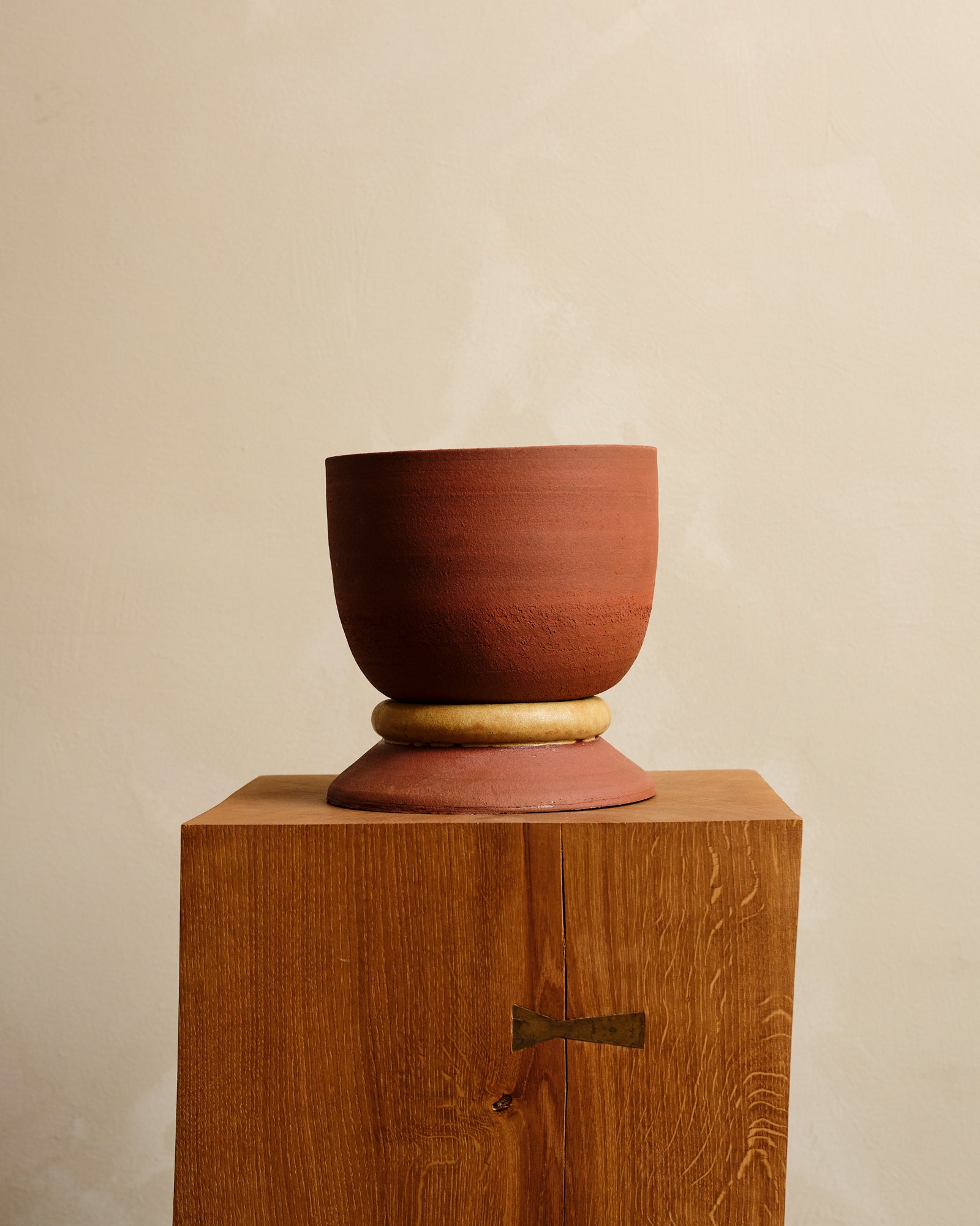TERRA Planter and Saucer | MEDIUM