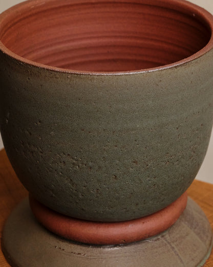 TERRA Planter and Saucer | LARGE
