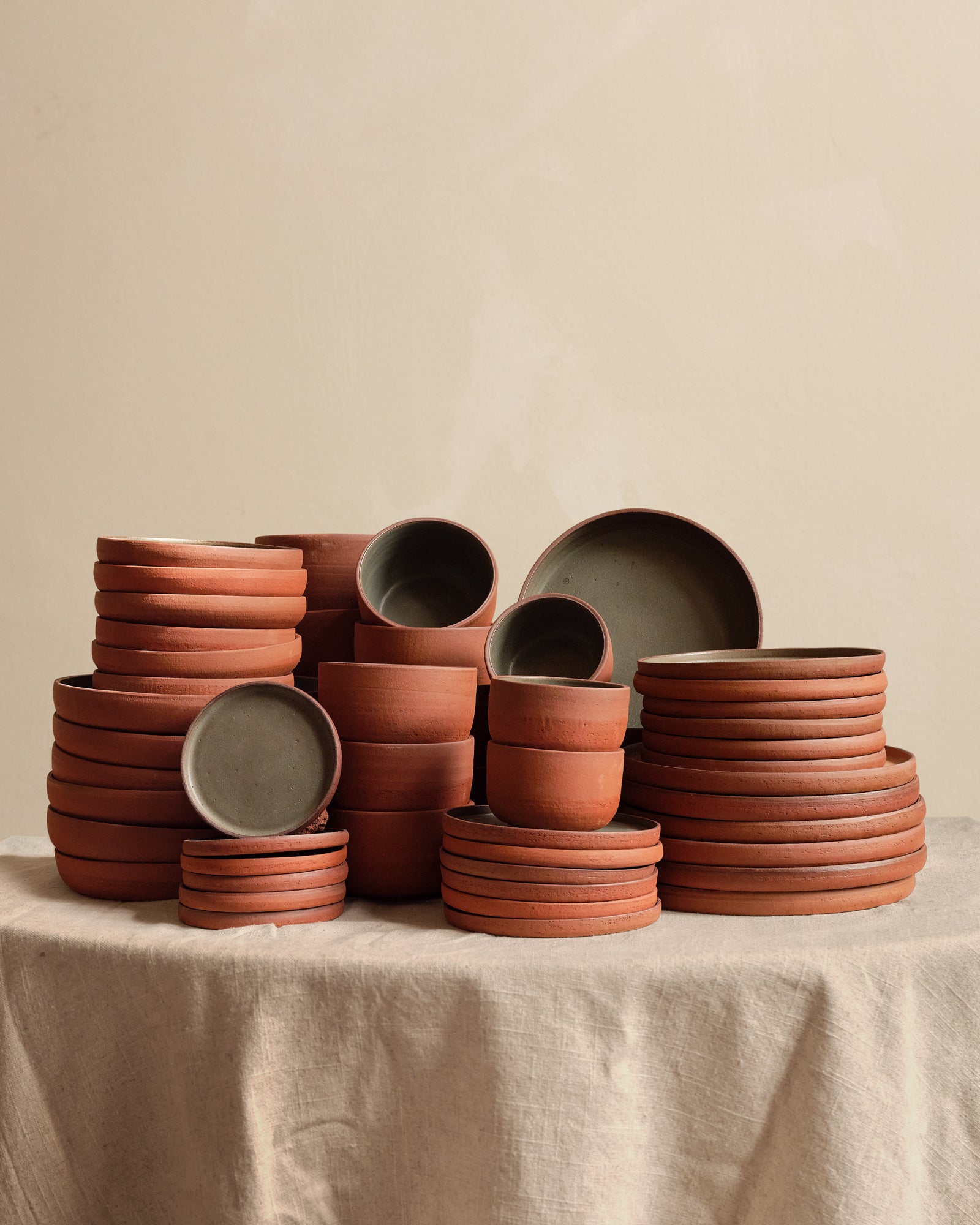 Comprehensive Dining Set | DARK GREEN